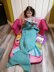 AQUA mermaid tail blanket
