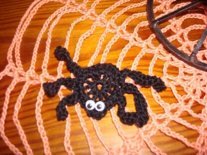 Halloween Spider Doily