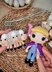 BO PEEP & SHEEP Amigurumi doll two outfits