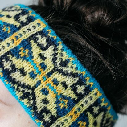 Sunbeam Headband - knitting pattern