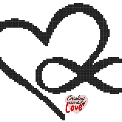 Infinity Heart Stitch Graph