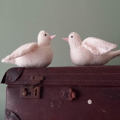 White dove - knitting pattern
