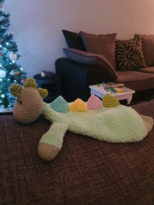 Cuddly Dinosaur Comforter