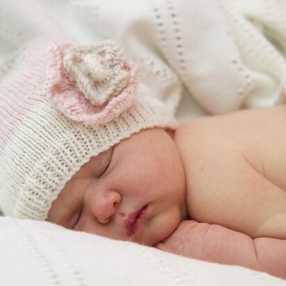 Primrose Hat  Baby Cakes by Little Cupcakes - Bc17 - knitting pattern