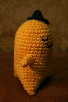 Classic Cheese-kun Amigurumi Emotional Support Cheese Blob