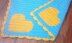 "I Love Baby" Reversible Intarsia Blanket (US)
