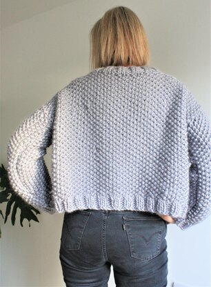 Moss Crop Chunky Cardigan