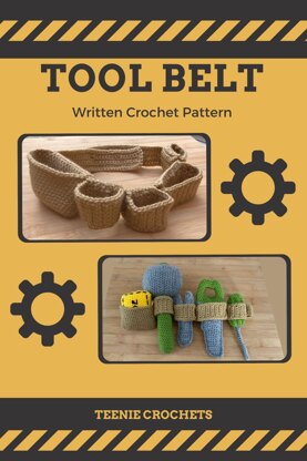 Tool Belt and Tools Crochet Pattern