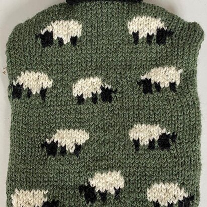 Spring Sheep Hotwater Bottle Cover
