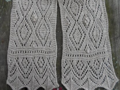 Highland Mists Lace Scarf