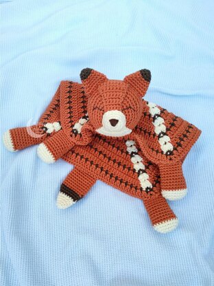 Teddy Bear Lovey Crochet pattern by Poppet Moon Crochet