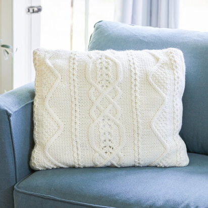 1153 Suffolk - Cushion Knitting Pattern for Home in Valley Yarns Berkshire Bulky - knitting pattern