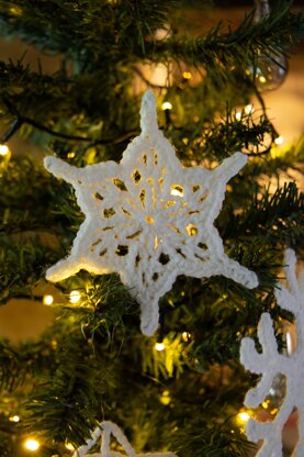 Snowflake decorations