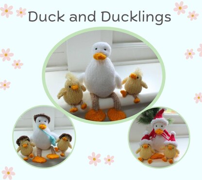 Mummy Duck and Ducklings with Accessories