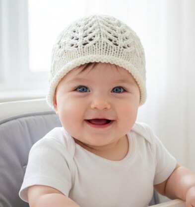 Lacy Baby Girl Beanie