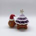Crochet Pattern Christmas Turtle Pattern,Turtle Crochet Pattern