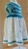 Blue waves baby dress