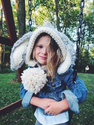 Briley the Bunny Hooded Scarf