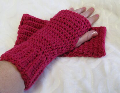 82-Cozy Fingerless Gloves