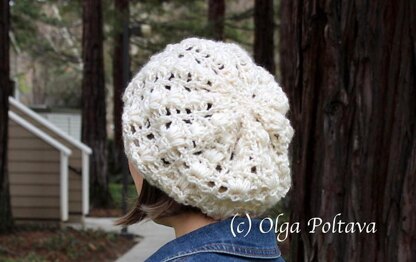 Soft and Lacy Slouch Hat