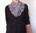 Jennifer - floral lace cowl