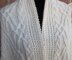 North Bay Cabled Shawl