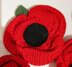 Large Yarn Bombing Poppy