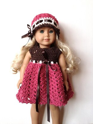 American Girl Doll & Preemie Baby Hat Pattern Collection Crochet ...