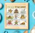 Bothy Threads Fun With Puddings Cross Stitch Kit - 26 x 29cm