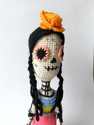 Día de Muertos, Catrina Doll - Crochet Pattern/Amigurumi
