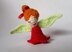 Crochet Tink Fairy Doll Crib Fairy Mobile Baby Soft Toy