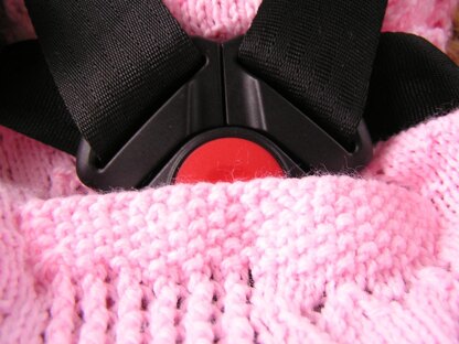 Baby Blanket Hearts and Lace for Car-seat+