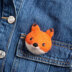 Hawthorn Handmade Fox Brooch Mini Needle Felting Kit