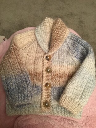 Baby boy cardigan.