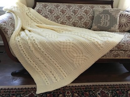 Wip Wednesday Crochet Along - The Molly Cabled Blanket - CocoCrochetLee