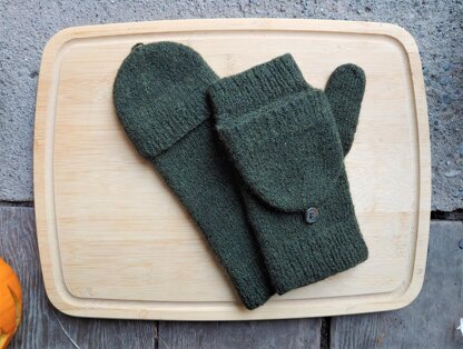 Felted Convertible Mitts