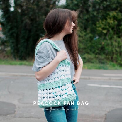 Peacock bag crochet pattern online