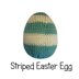 4 x Easter Eggs Patterns - Worked Flat