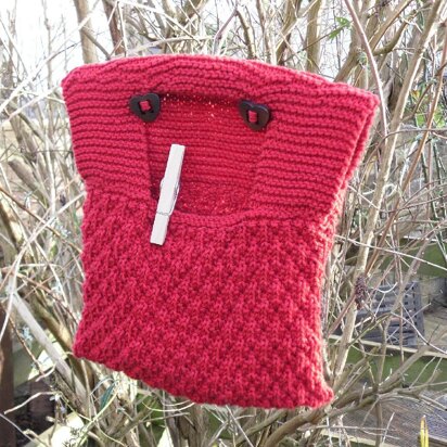 Cotton Clothes Hanger Peg bag