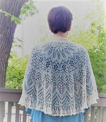 Garden of Dreams shawl