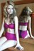 "Glamour Girl" Bandeau and High-Waisted Lace-Up Back Panty Lingerie Set