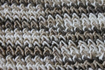 Twisted Rib Stitch Dishcloth