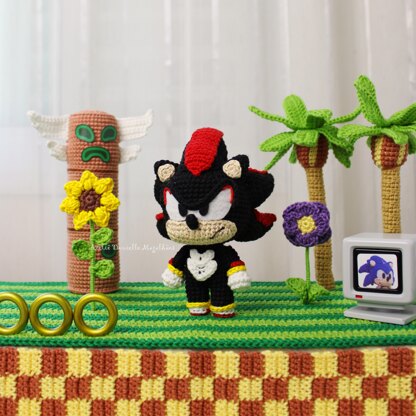 Sonic, Tails, Shadow, Knuckles, Totem & Dr. Eggman Amigurumi Crochet Pattern – PDF Digital Download (English) Bundle