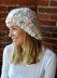 Slouchy Beret in Knit Collage Gypsy Garden