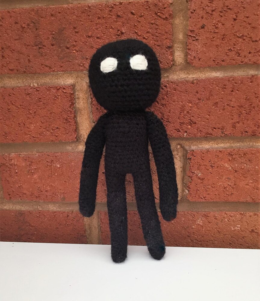 Enderman Minecraft: Crochet pattern