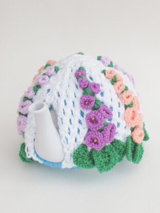 Hollyhock Tea Cosy Knitting Pattern