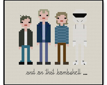 Top Gear - PDF Cross Stitch Pattern