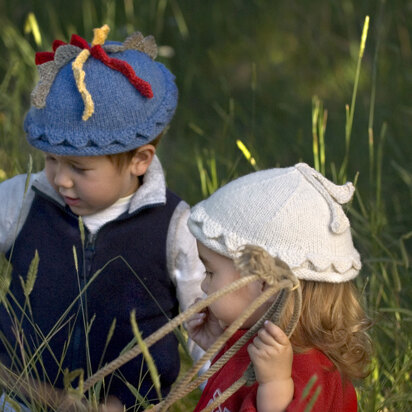 Desert Dinosaurs Hat in Imperial Yarn Columbia - P121 - Downloadable PDF