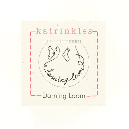 Katrinkles Darning and Mending Loom w/ WEBS logo