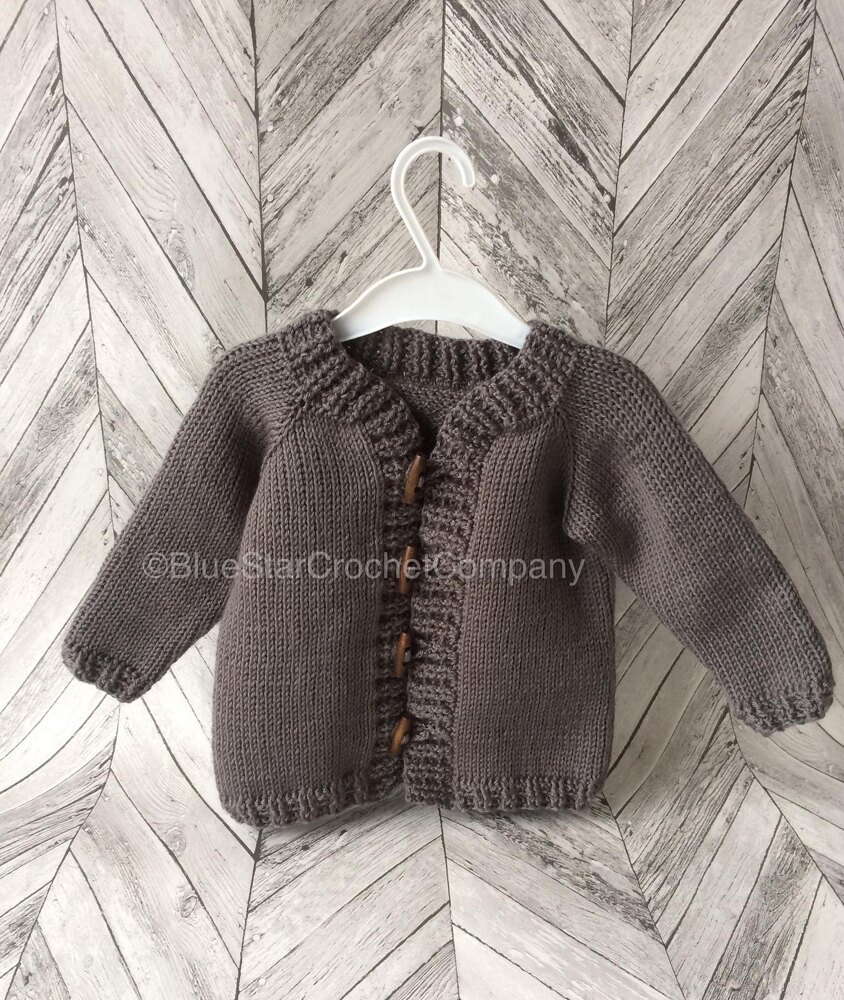 Sweater with hot sale toggle buttons